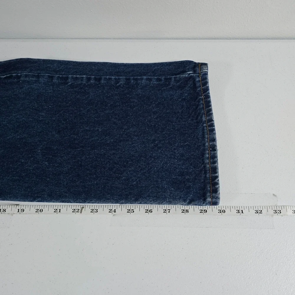 Vintage Levis 517 Orange Tab Jeans Mens 38x30 Made in Canada Dark Wash Bootcut